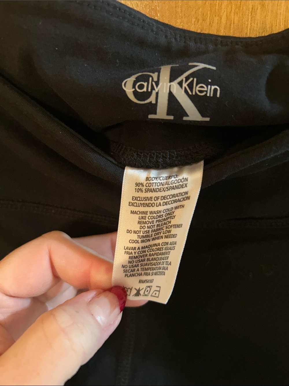 Calvin Klein Black Women’s Active Leggings. 100% Cotton! XL. Like new